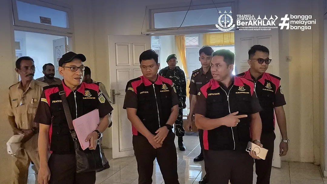 Dua Kantor Digeledah, Kejari Halmahera Timur Selidiki Dugaan Korupsi Proyek RTH Masjid Raya Iqro