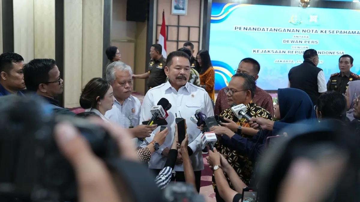 Tandatangani MoU dengan Dewan Pers, Jaksa Agung Harapkan Tercipta Kontrol Sosial Kepada Kejaksaan