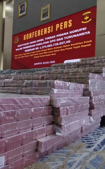 Kejagung Sita Rp1,3 Triliun Hasil Korupsi Fasilitas CPO
