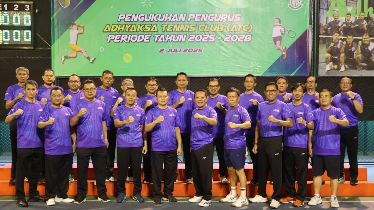 Pengurus baru Adhyaksa Tennis Club Periode 2025-2028 resmi dikukuhkan Plt Wakil Jaksa Agung RI