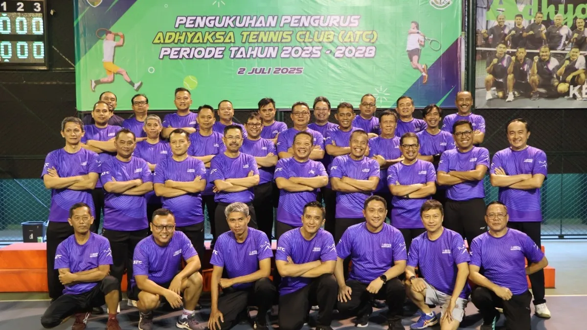 Pengurus baru Adhyaksa Tennis Club Periode 2025-2028 resmi dikukuhkan Plt Wakil Jaksa Agung RI