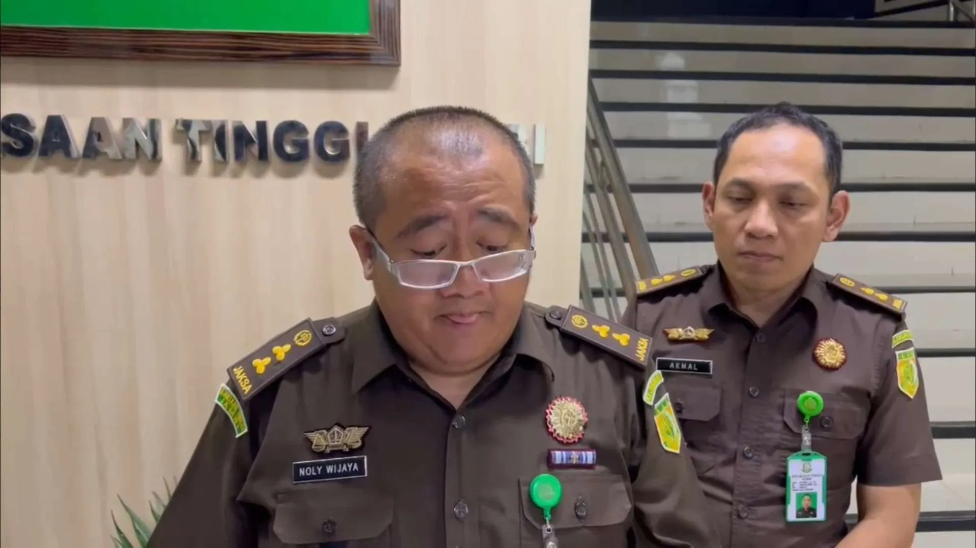 Kepala Seksi Penerangan Hukum (Kasi Penkum) Kejati Jambi, Noly Wijaya, S.H, M.H