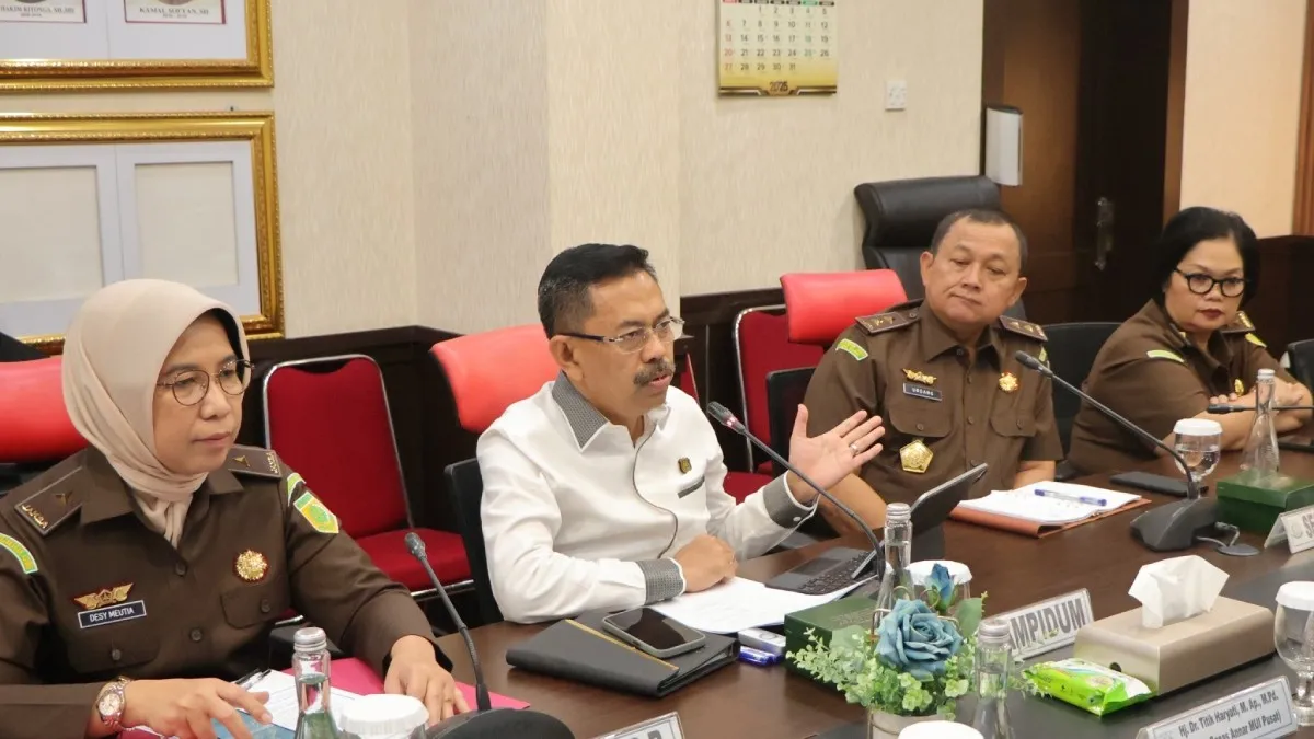 JAM-Pidum menerima audiensi MUI yang dipimpin Wasekjen DP MUI Dr. Kyai Arif Fachrudin, M.Ag pada Rabu, 23 Juli 2025