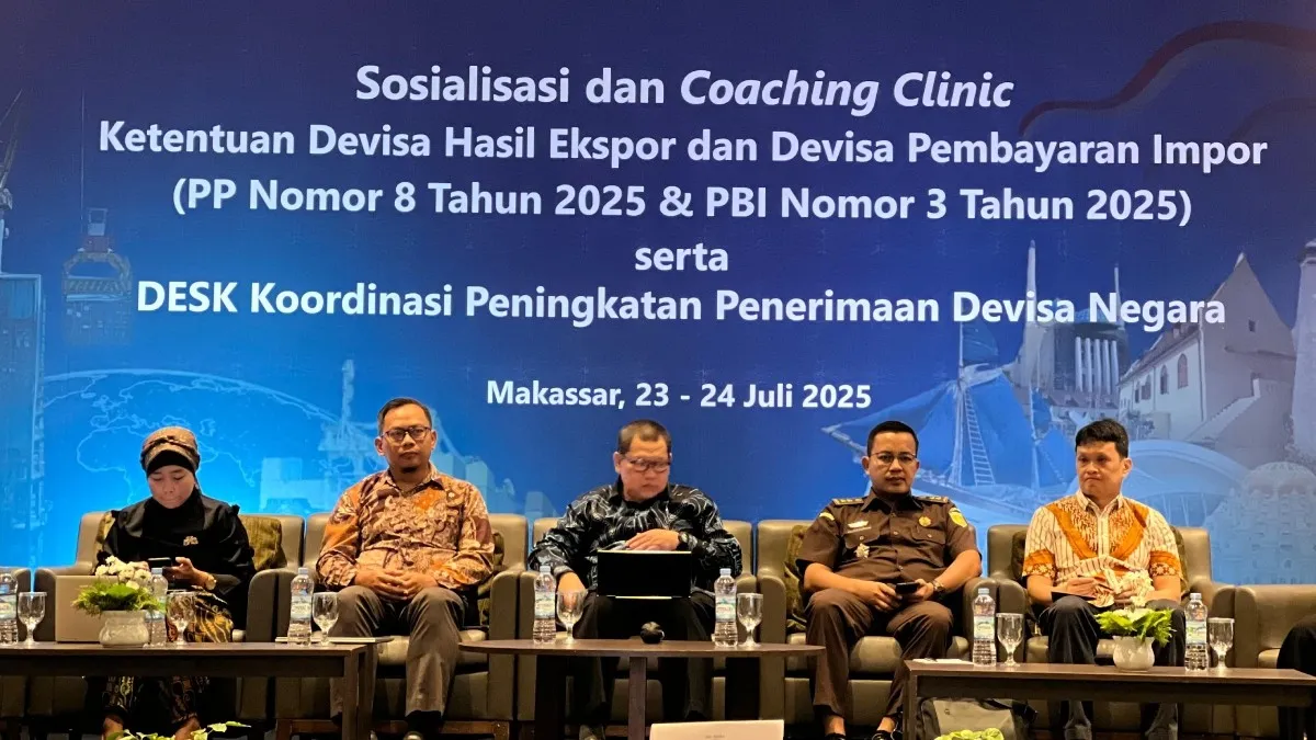 Kejaksaan RI dan BI Gelar Sosialisasi PP Peningkatan Cadev, Ingatkan Sanksi Pidana Bila Ada Penyimpangan DHE