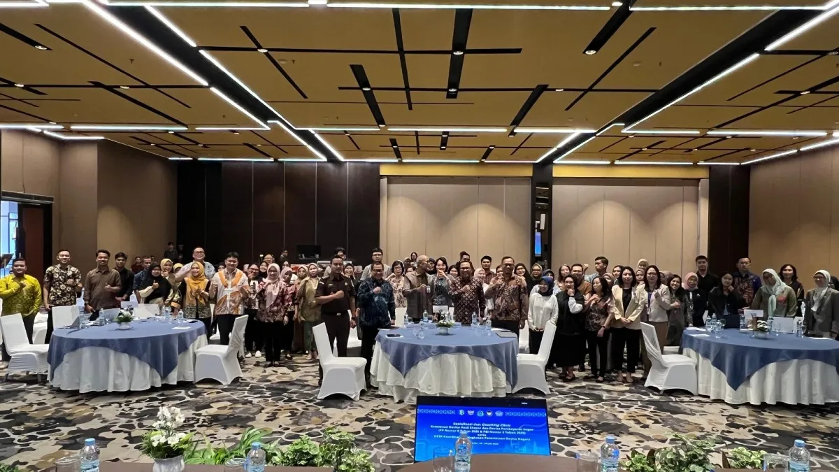 Kejaksaan RI dan Bank Indonesia menggelar sosialisasi dan coaching clinic ketentuan DHE dan DPI di Makassar, Sulawesi Selatan, pada Kamis, 24 Juli 2025