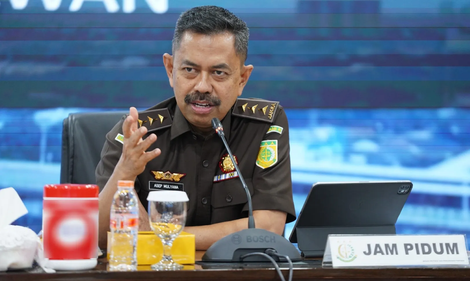 JAM-Pidum Menyetujui Permohonan Restorative Justice Perkara Penganiayaan dari Kejari Labong