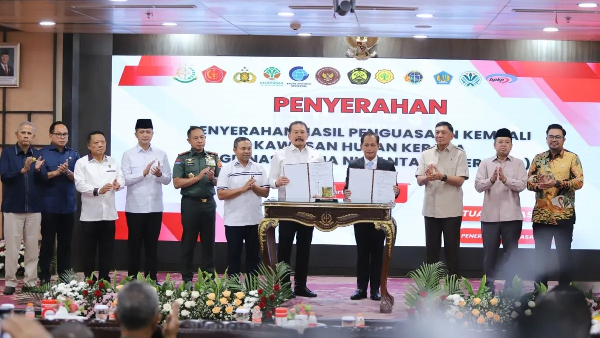 Satgas PKH  Kuasai Kembali 2 Juta Ha Kawasan Hutan, 1 Juta Ha Lahan Diserahkan kepada PT Agrinas