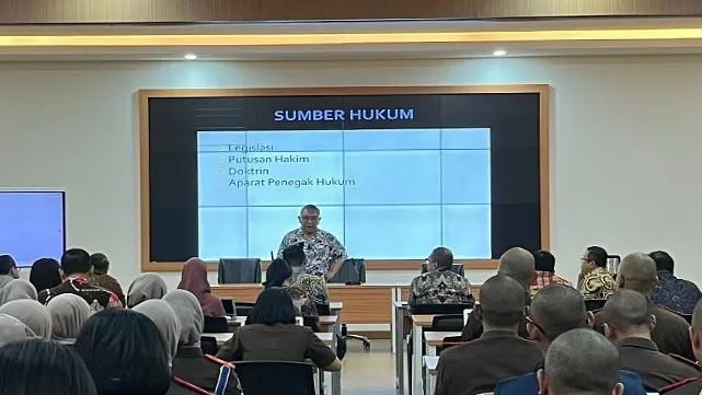 JAM-Datun Bekali Jaksa dan Peserta PPPJ Angkatan 82 Kemampuan Membangun Argumentasi Hukum