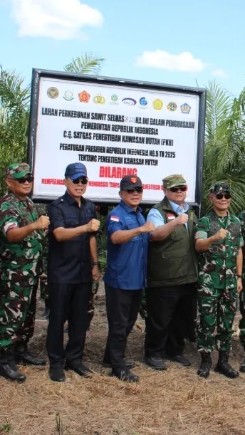 Presiden Komitmen Lindungi Kekayaan Alam, Satgas PKH Beri Kado Penertiban Lahan Tak Sesuai Izin di Sultra Jelang HUT Kemerdekaan RI