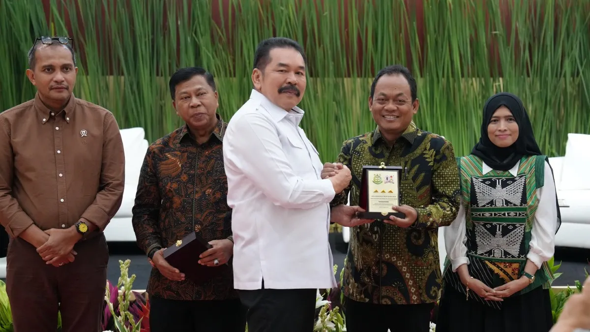 Jaksa Agung ST Burhanuddin di acara seminar Nasional bertema “Optimalisasi Pendekatan Follow The Asset dan Follow The Money melalui Deferred Prosecution Agreement dalam Penanganan Perkara Pidana”,
