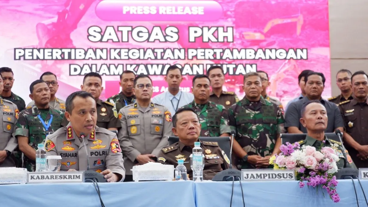 Satgas PKH Menguasai Kembali 3,3 Juta Hektare Kawasan Hutan Negara