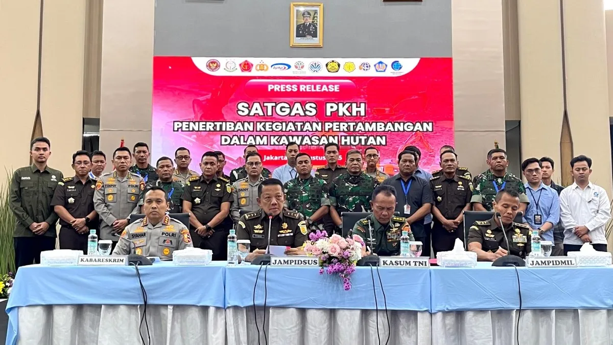 Satgas PKH Menguasai Kembali 3,3 Juta Hektare Kawasan Hutan Negara