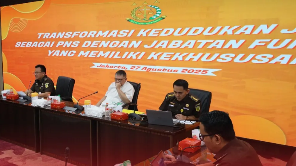 Biro Kepegawaian Kejagung Dorong Penyusunan RPP Manajemen Kepegawaian Kejaksaan