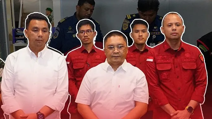 Kepala Kejari Bintan, Rusmin, S.H. M.H  beserta jajaran