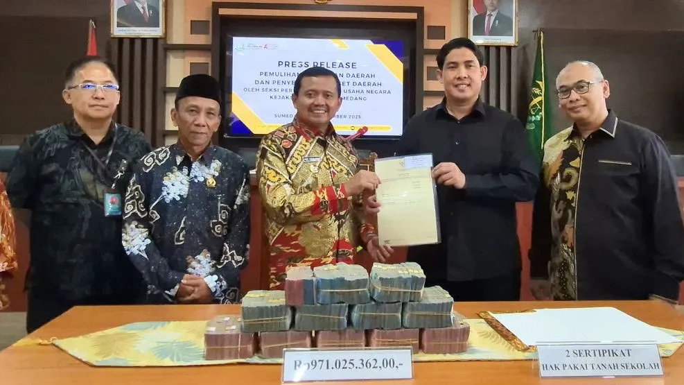Kejari Sumedang lakukan pemulihan keuangan dan penyelamatan aset daerah