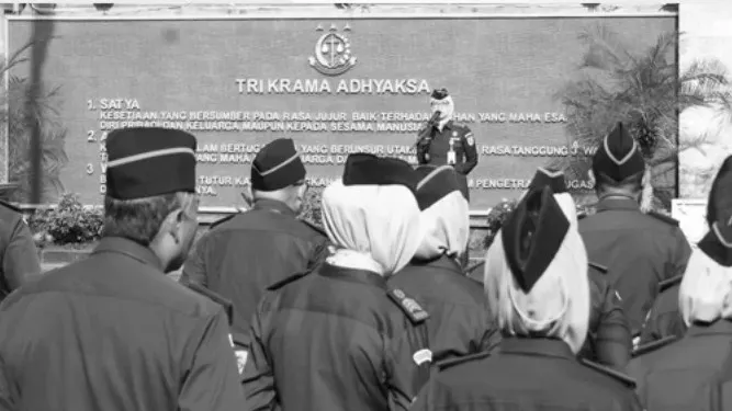 Apel Pagi Kejati Jatim