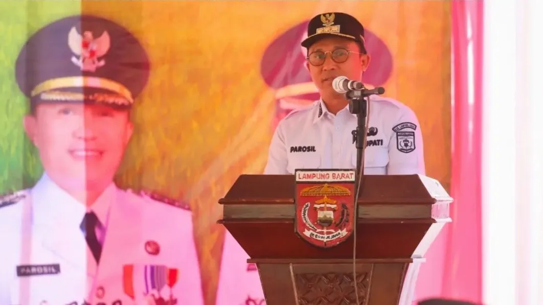 Kejari Lampung Barat Ubah Lahan Tidur Menjadi Areal Persawahan 1,5 Ha