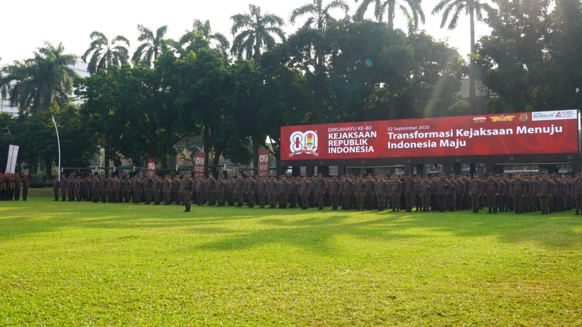 Upacara peringatan Hari Lahir ke-80 Kejaksaan RI