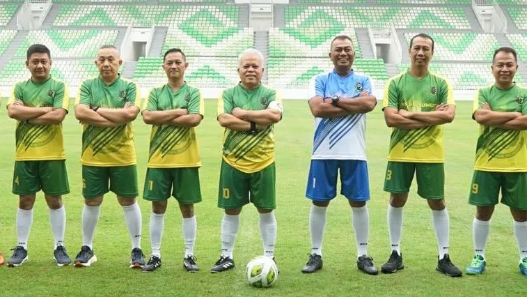 Kejati Sumut Jaga Silaturahmi dengan Media Lewat Pertandingan Sepakbola Persahabatan, Kajati Cetak 1 Gol!
