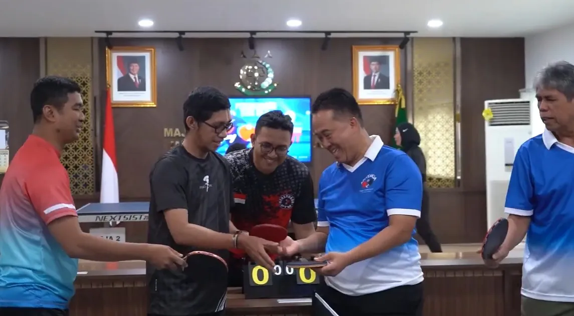 ATTC Kejaksaan Gelar Pertandingan Persahabatan dengan Kemendes PDTT