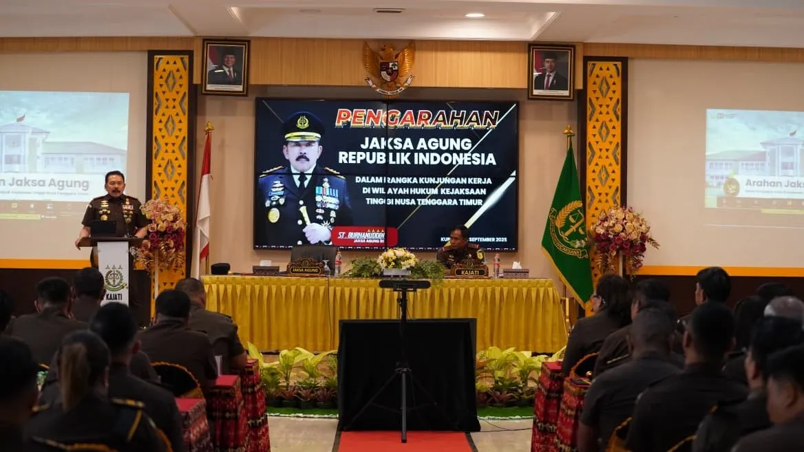 Jaksa Agung ST Burhanuddin melaksanakan kunjungan kerja ke Kejati NTT