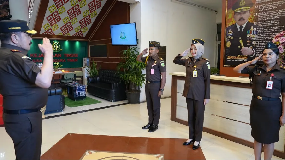 Jaksa Agung ST Burhanuddin melaksanakan kunjungan kerja ke Kejati NTT