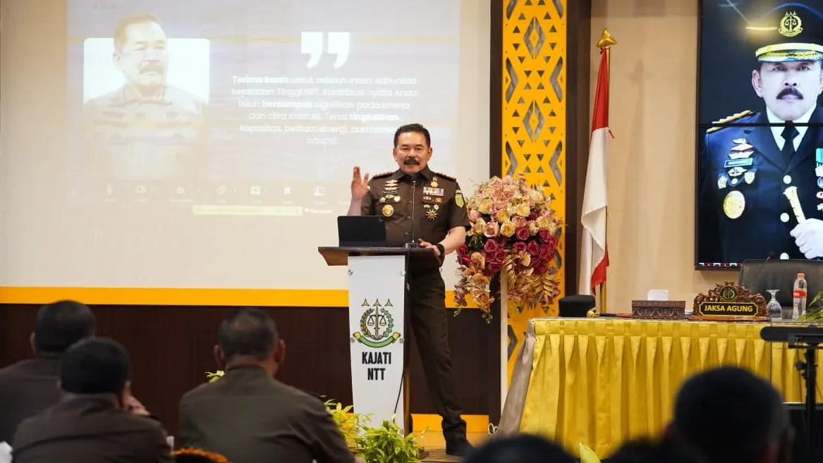 Instruksikan Optimalisasi Kinerja Saat Kunker ke Kejati NTT, Jaksa Agung: `Kinerja Kita Saat Ini Menjadi Tolok Ukur Penegakan Hukum`