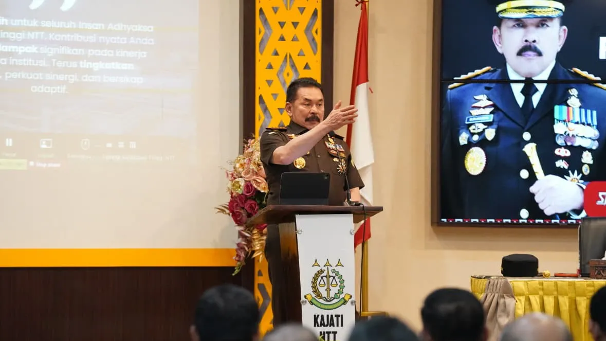 Jaksa Agung ST Burhanuddin melaksanakan kunjungan kerja ke Kejati NTT