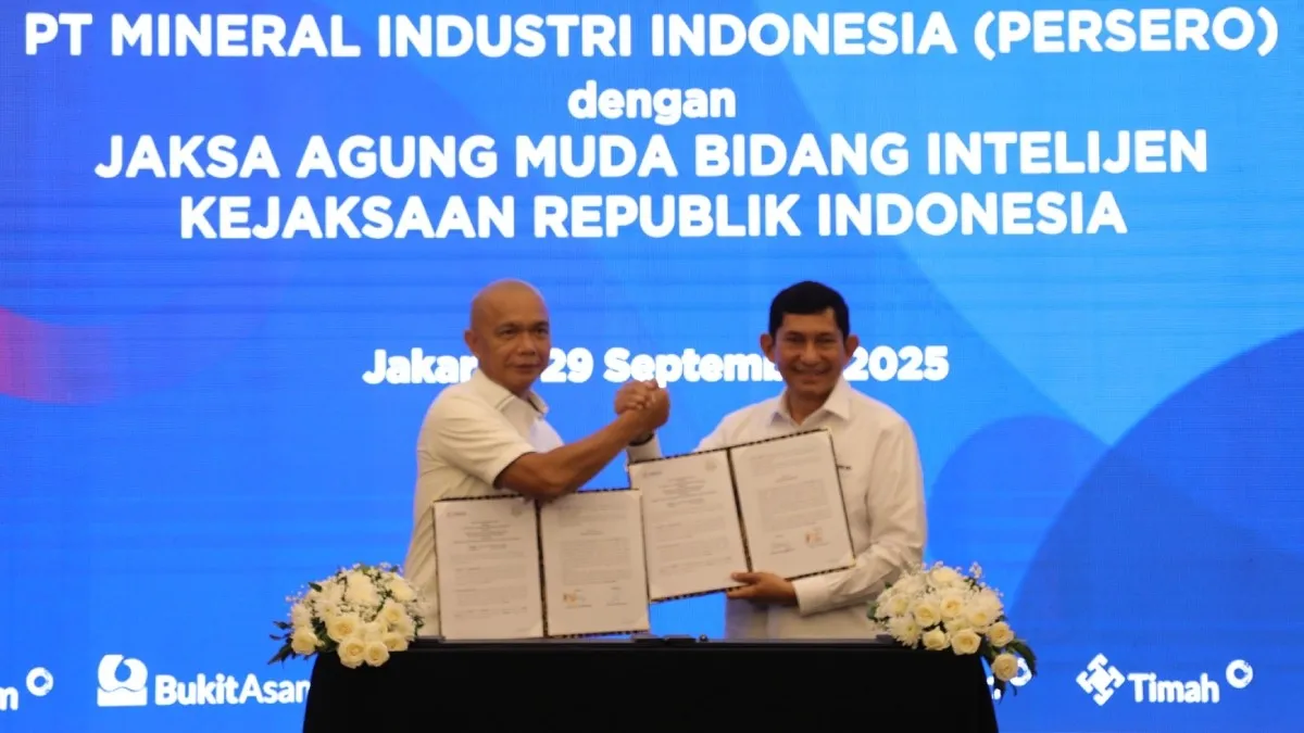 JAM INTEL dan MIND ID Jalin Kerja Sama Pengamanan Pembangunan Strategis di Sektor Pertambangan