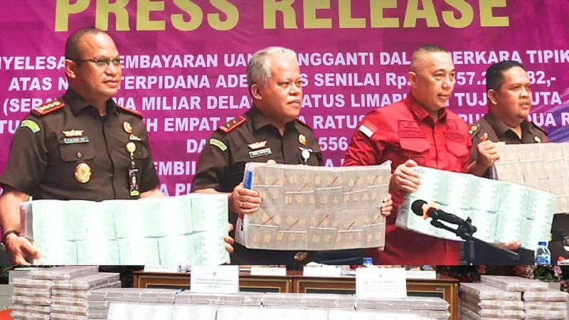 Kejati Sumut Selamatkan Uang Negara Rp 105,8 Miliar dan USD 2.938.556 dari Perkara Pidana Pembalakan Liar