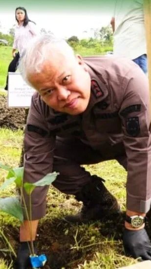 Dampingi Utusan Khusus Presiden , Kajati Sumut Dukung Gerakan Merawat dan Menjaga Bumi di Tapanuli Utara