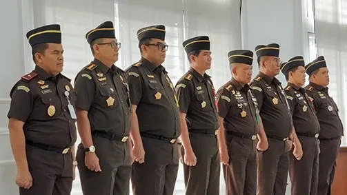 Kajati Sumbar Lantik Asdatun dan Kajari Tanah Datar