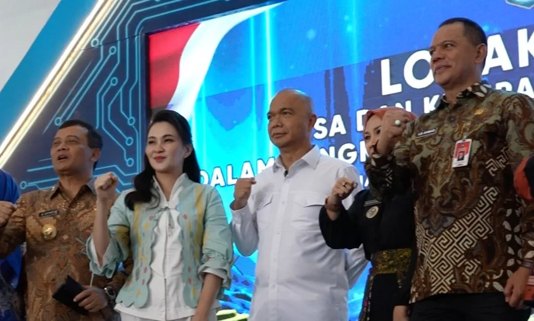 Jamintel Reda Manthovani saat membuka okakarya Desa/Kelurahan Berprestasi dalam rangka Peringatan Hari Desa Nasional Tahun 2026