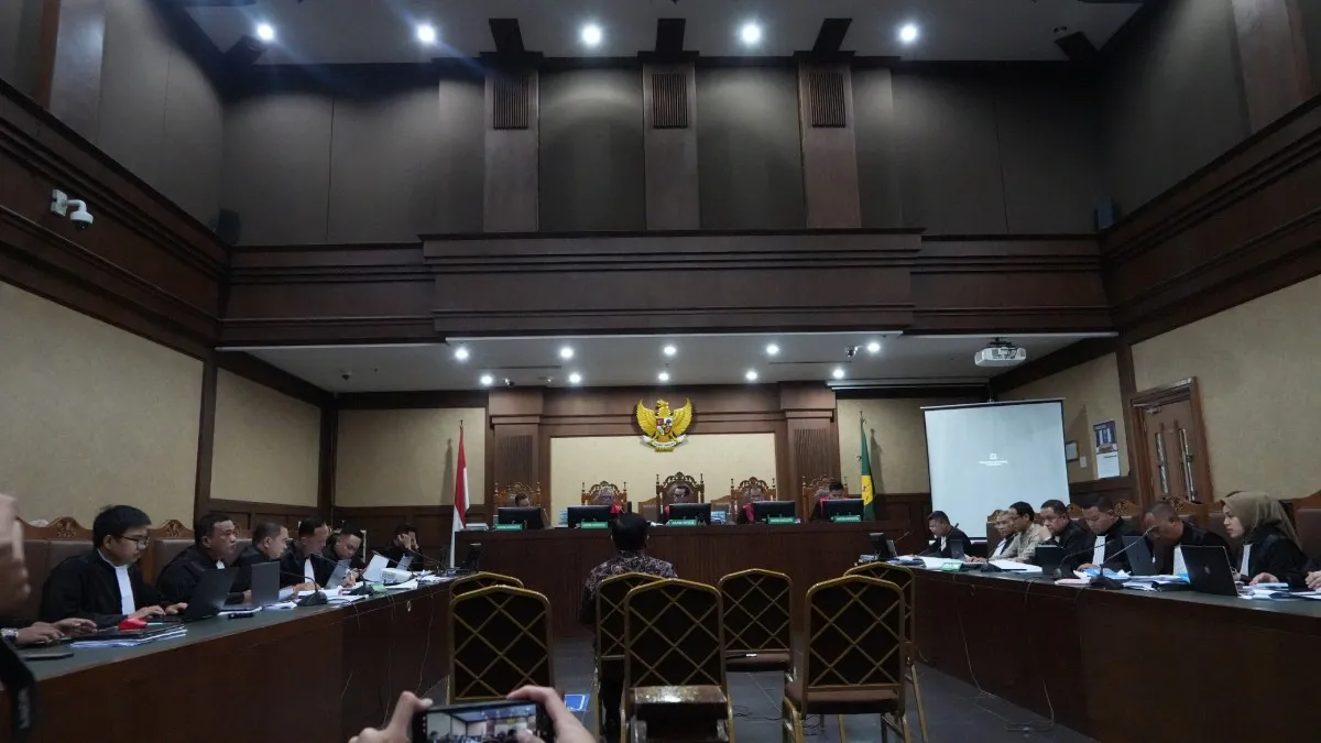 Sidang agenda pembuktian dalam perkara dugaan korupsi program digitalisasi pendidikan di Kemendikbudristek