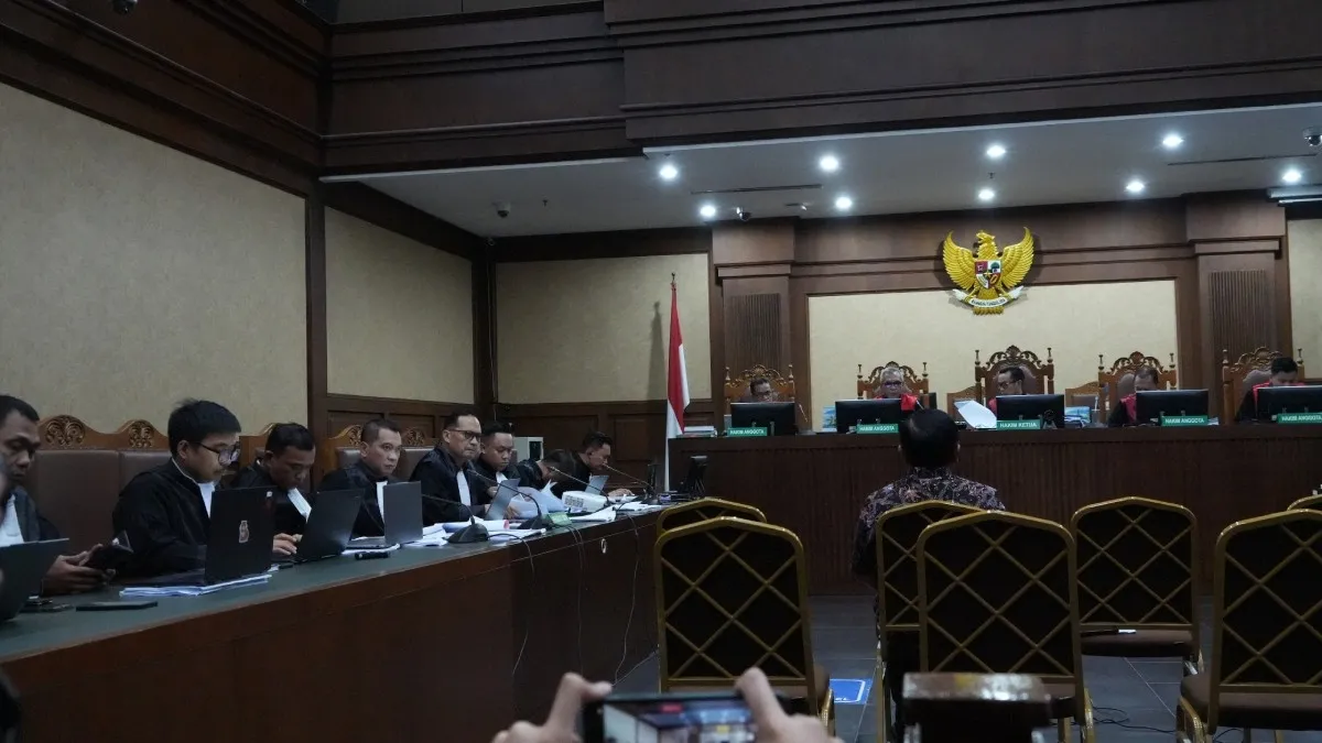 Sidang agenda pembuktian dalam perkara dugaan korupsi program digitalisasi pendidikan di Kemendikbudristek