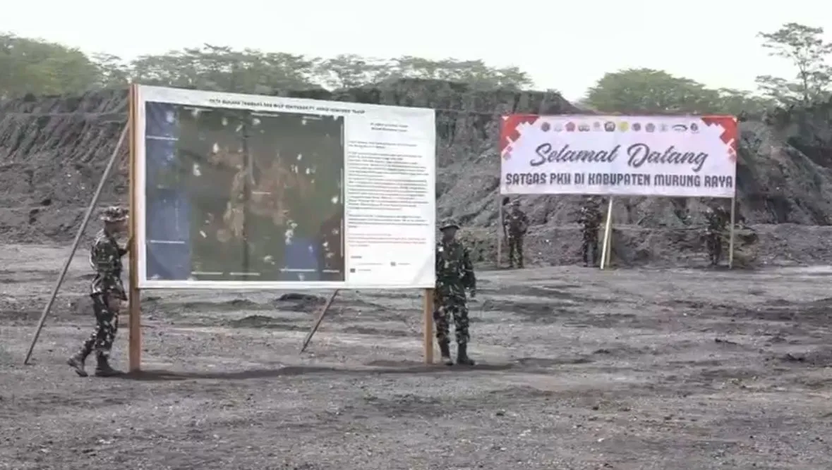 Satgas PKH Kuasai Kembali Lahan Pertambangan PT AKT Seluas 1.699 Ha di Kalteng, Potensi Denda Capai Rp4,2 Triliun