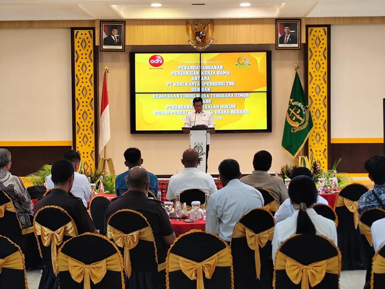 Kejati NTT dan PT Adhi Karya Tbk jalin kerja sama bidang Datun