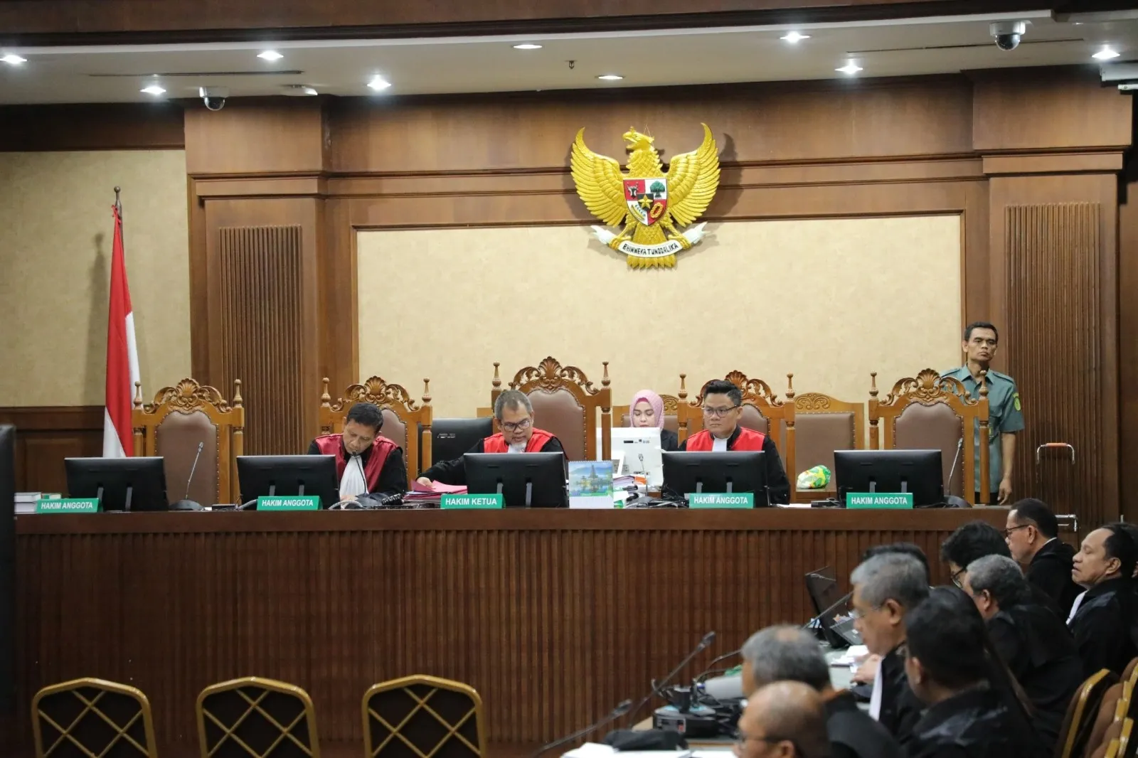 Pengadilan Tipikor pada PN Jakarta Pusat menggelar sidang Perkara Korupsi dan TPPU Suap Hakim PN Jakarta Pusat