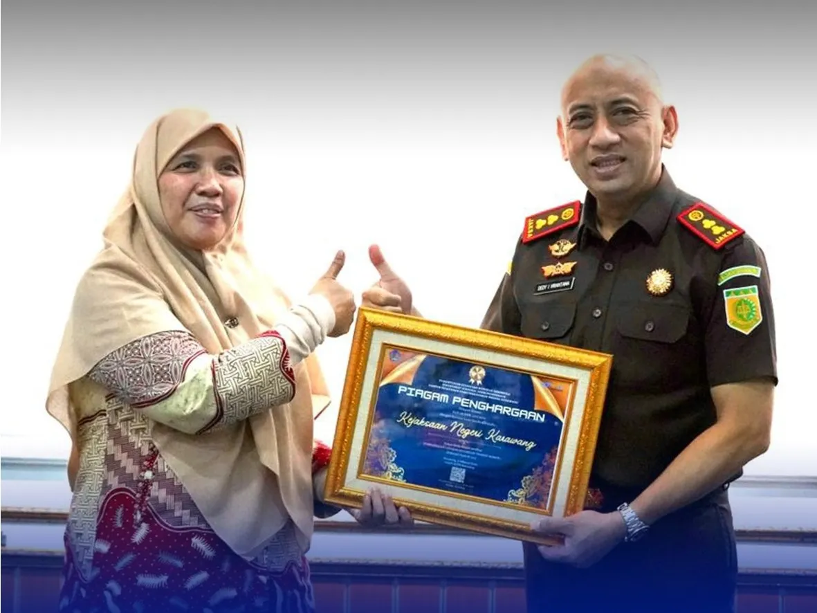 Kejari Karawang Raih KPPN Award Semester II 2025, Nilai Laporan Keuangan Nyaris Sempurna