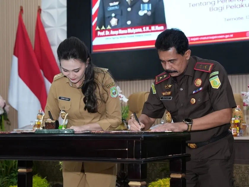 Kejaksaan di wilayah hukum Maluku Utara menjalin kerja sama dengan seluruh Pemda terkait penerapan pidana kerja sosial