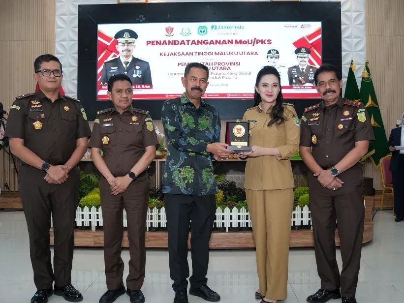 Kejaksaan di wilayah hukum Maluku Utara menjalin kerja sama dengan seluruh Pemda terkait penerapan pidana kerja sosial