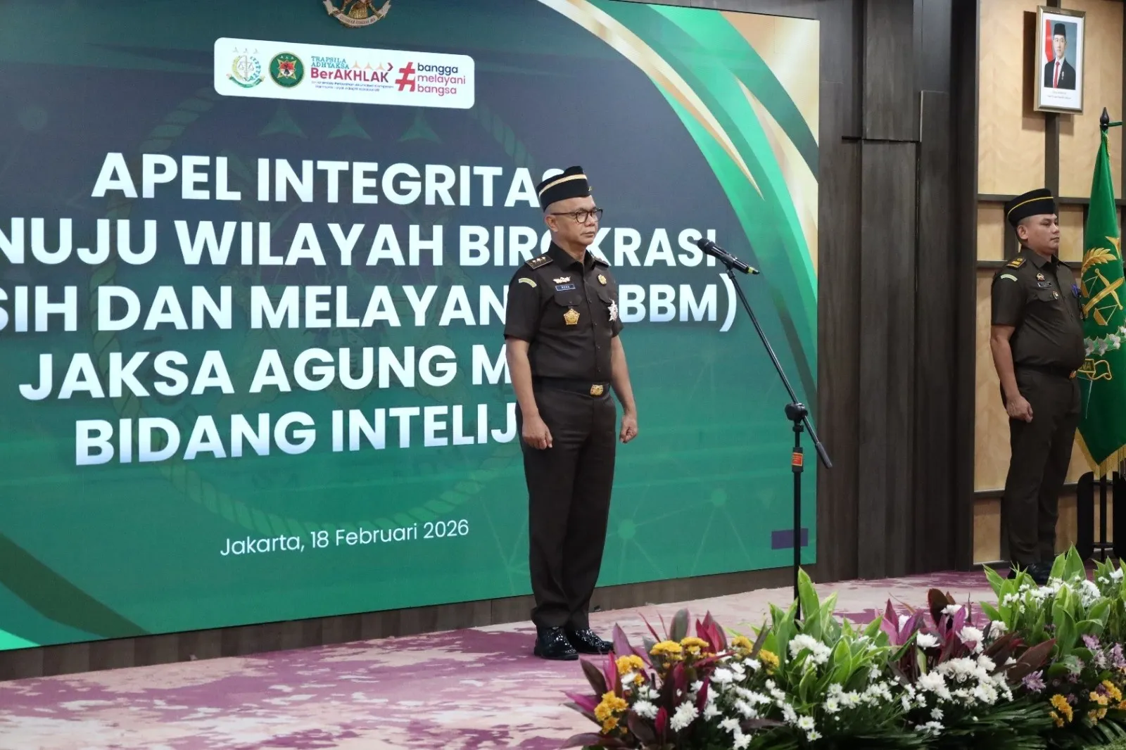 Menuju Predikat WBBM, Jamintel Tekankan Budaya Integritas dan Pelayanan Optimal