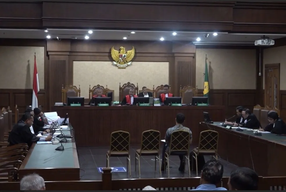 Sidang pembacaan tuntutan terhadap 6 terdakwa perkara suap hakim dan perintangan perkara