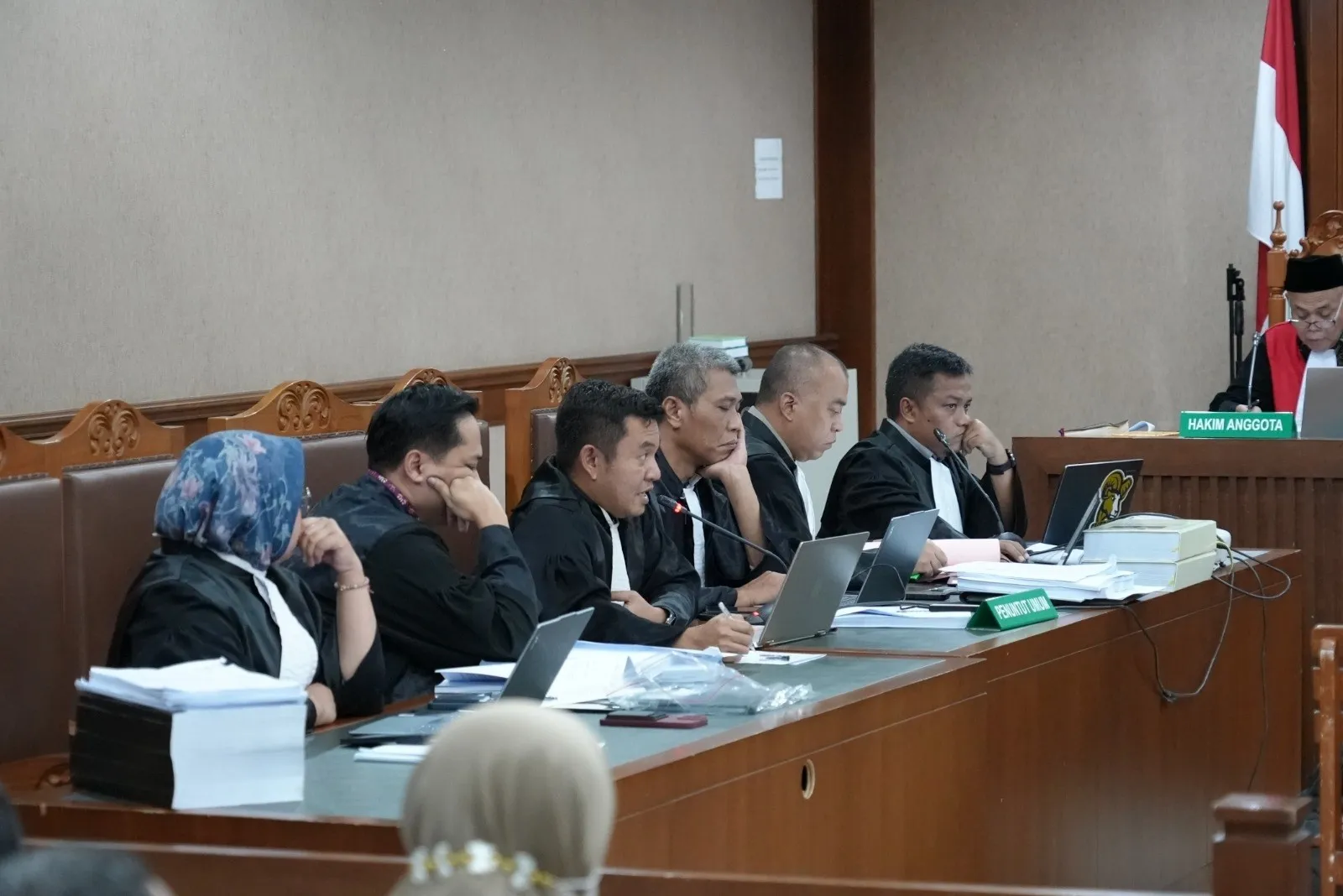 Sidang perkara korupsi tata kelola minyak mentah PT Pertamina di Pengadilan Tipikor Jakarta Pusat, Jumat, 7 Februari 2026