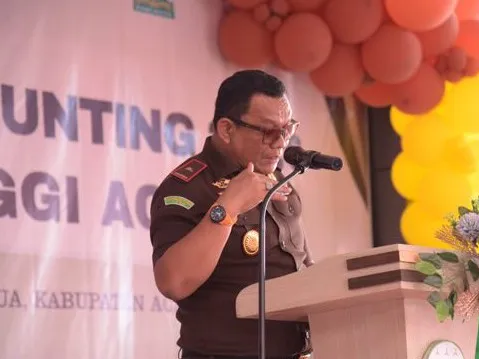 Kajati Aceh Yudi Triadi,S.H.,M.H., meresmikan program Adhyaksa Pedul Stunting Aceh Tahun 2026