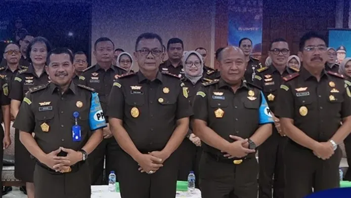 Kejati Jatim menerima kunjungan tim inspeksi umum dari JAM WAS