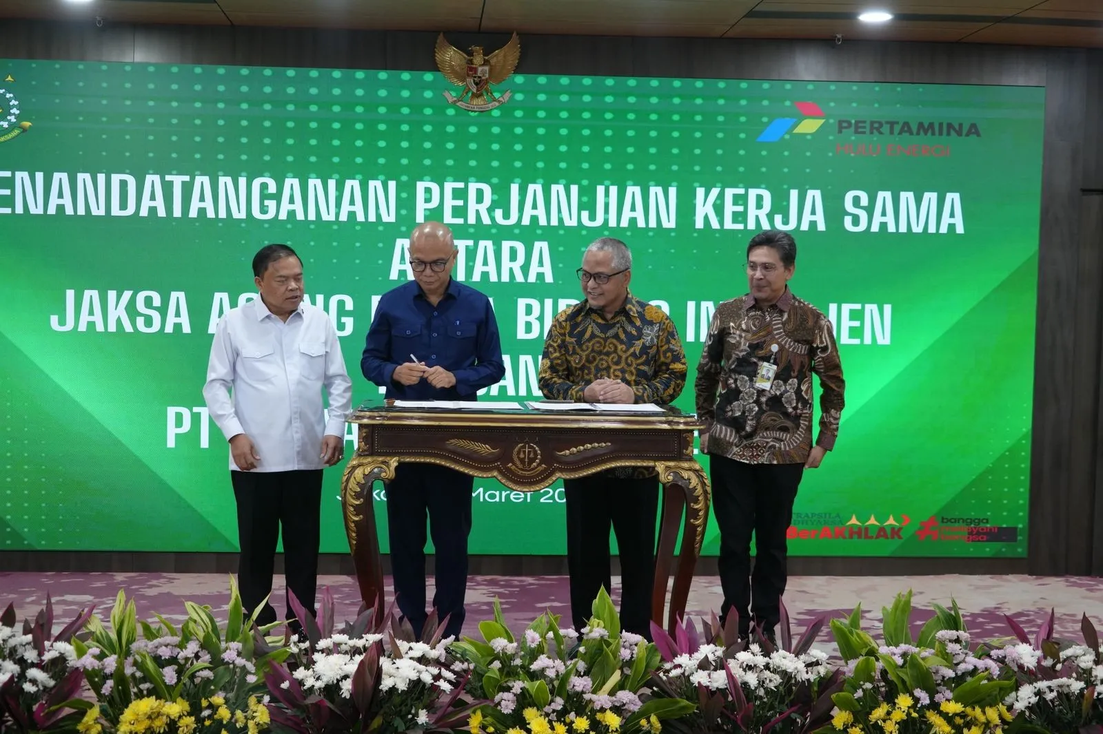 Jamintel dan PT Pertamina Hulu Energi Jalin Kerja Sama Strategis Wujudkan Kepatuhan Tata Kelola Hulu Migas