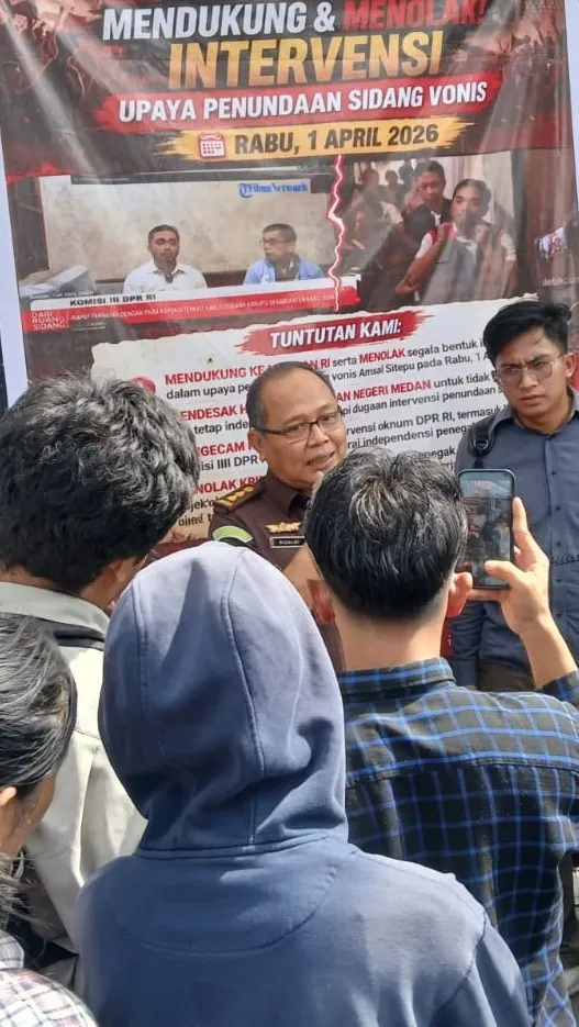 Aliansi BEM Daerah Sumut Dukung Penegakan Hukum dan Tolak Intervensi Persidangan Perkara Amsal Sitepu