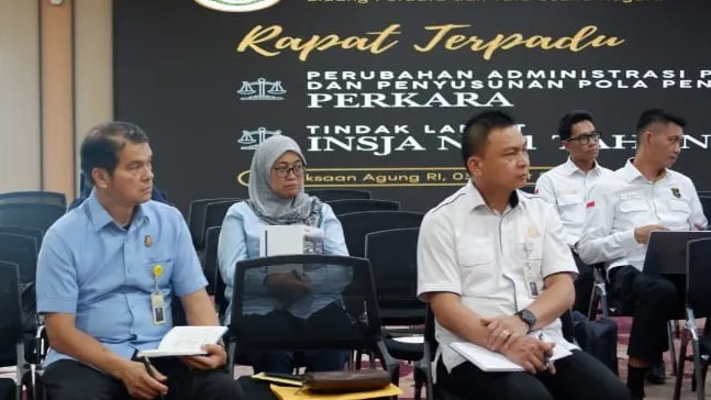 JAM DATUN Gelar Rapat Terpadu Penyusunan Administrasi dan Pola Penanganan Perkara
