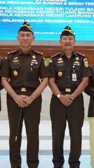 lantik 3 Kajari Baru, Kajati Lampung Tekankan Penegakan Hukum yang Berkeadilan, Humanis, dan Berorientasi pada Kepentingan Publik